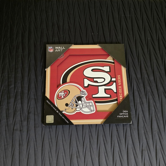 NFL Other - San Francisco 49ers Wall Art - Red & Gold